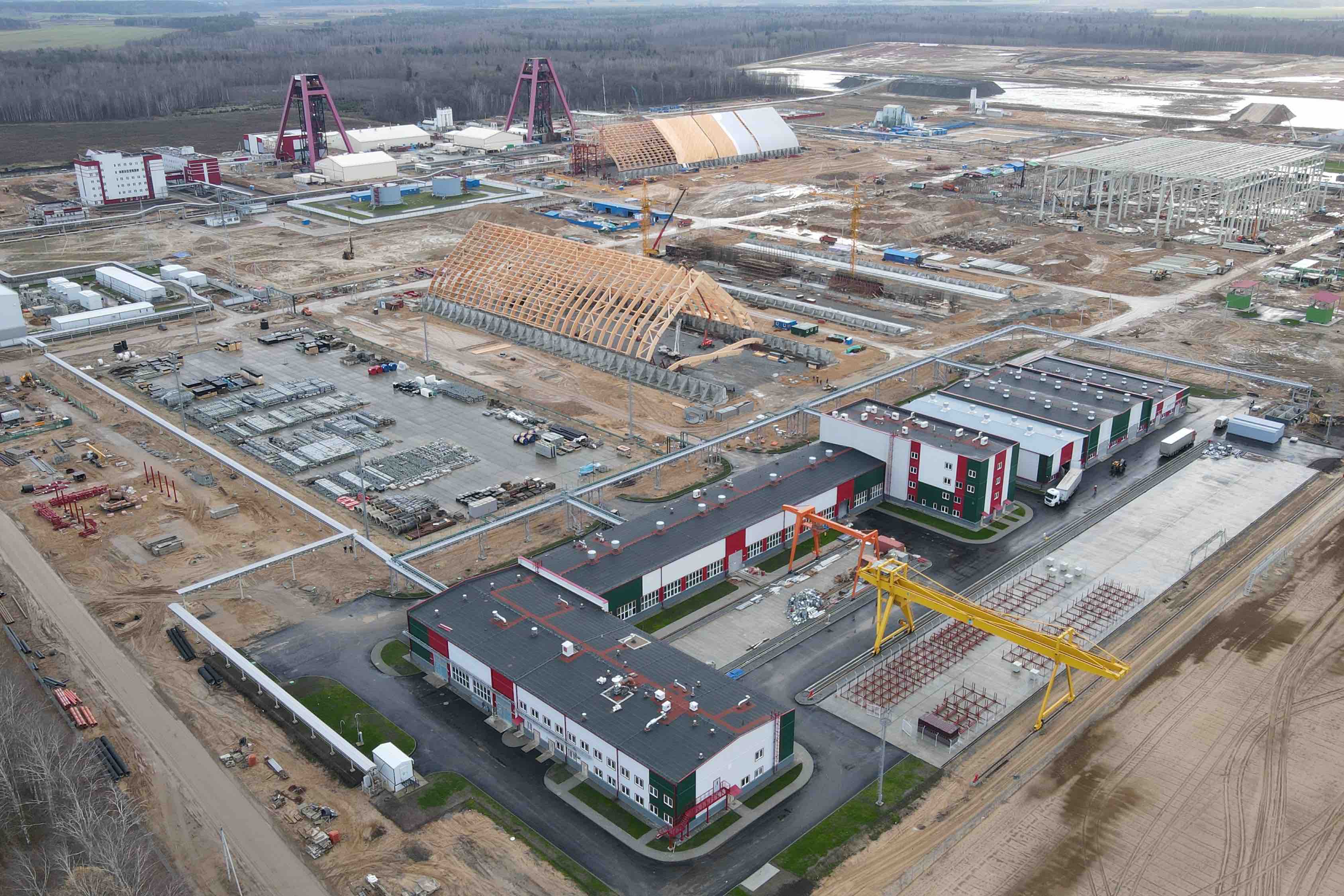 Перечень реализованных объектов в калийной отрасли